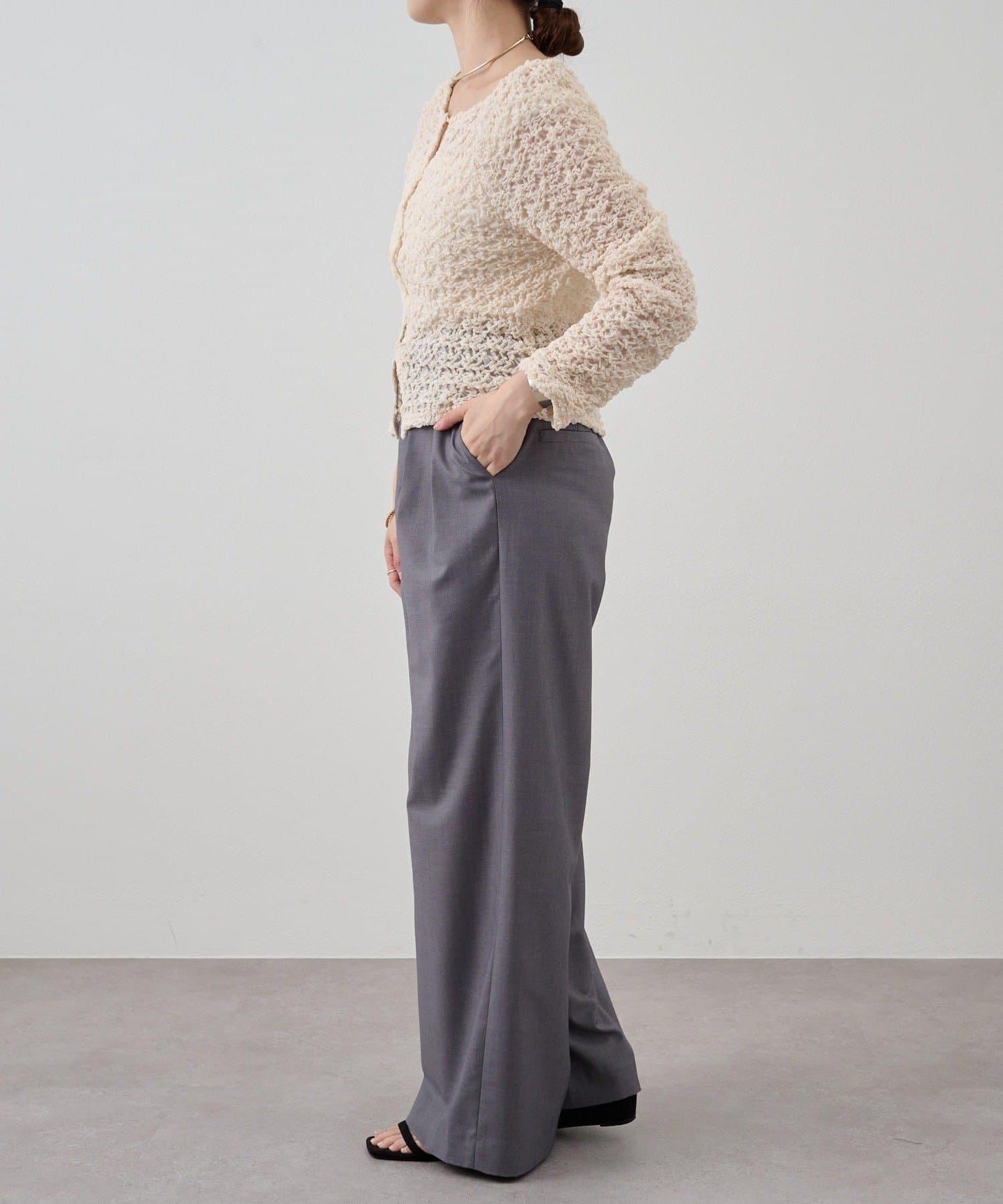 SHENERY 雙褶西裝褲