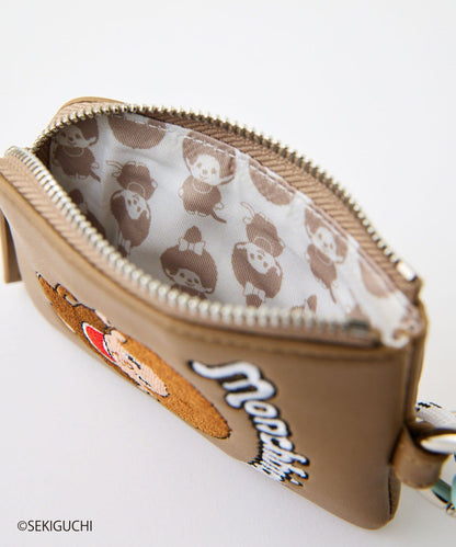 モンチッチ（蒙奇奇） 卡片夾迷你收納包掛飾