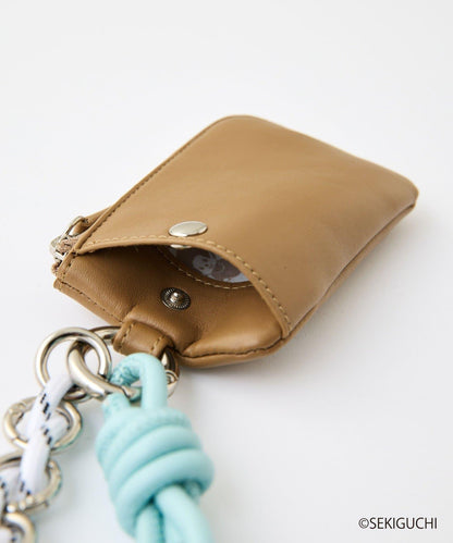 モンチッチ（蒙奇奇） 卡片夾迷你收納包掛飾