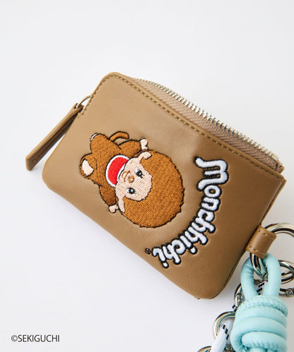 モンチッチ（蒙奇奇） 卡片夾迷你收納包掛飾