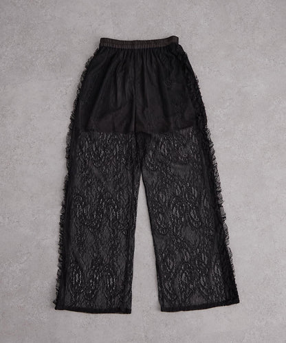 w closet 復古蕾絲 褲子