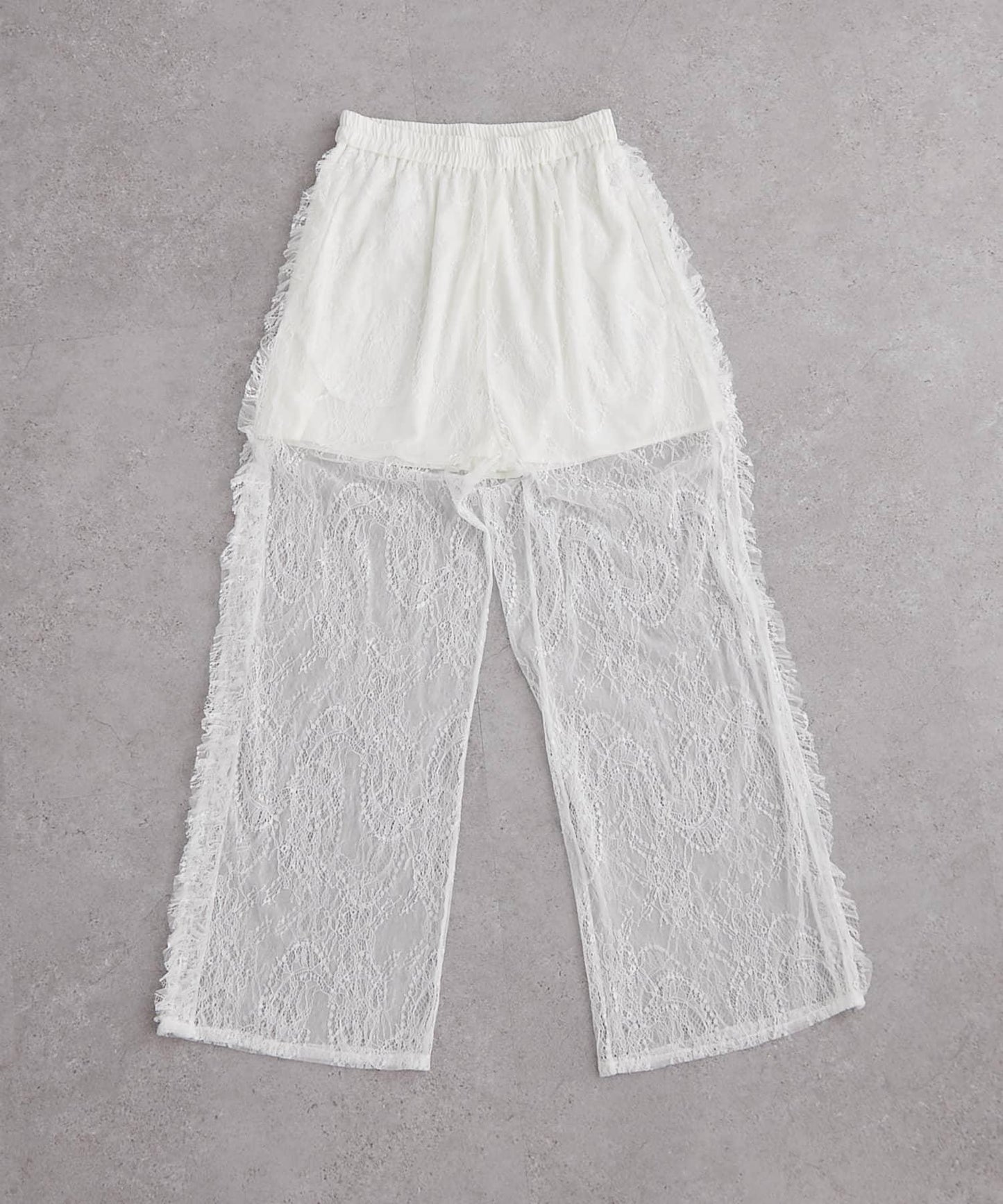 w closet 復古蕾絲 褲子