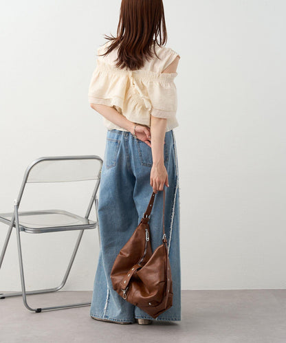 多穿法荷葉邊襯衫