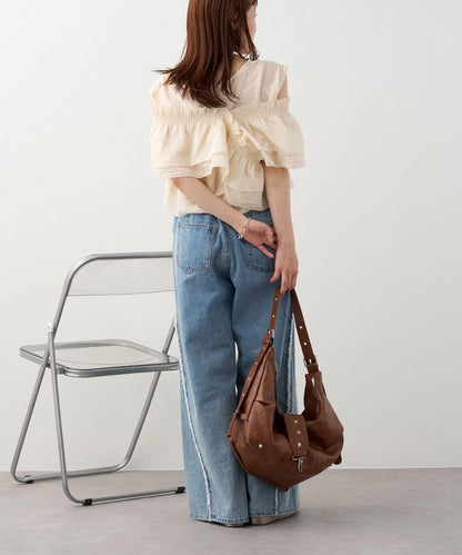 多穿法荷葉邊襯衫