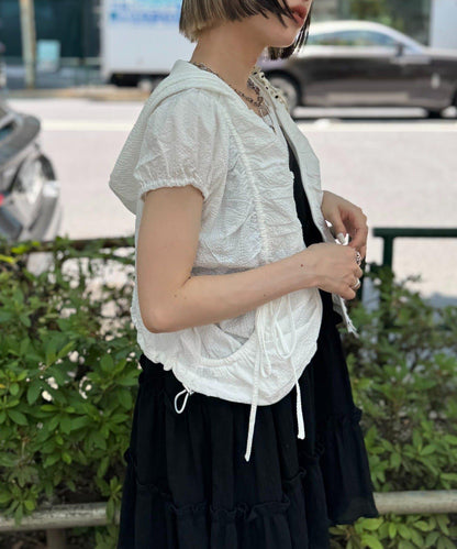 連帽拉鍊短外套