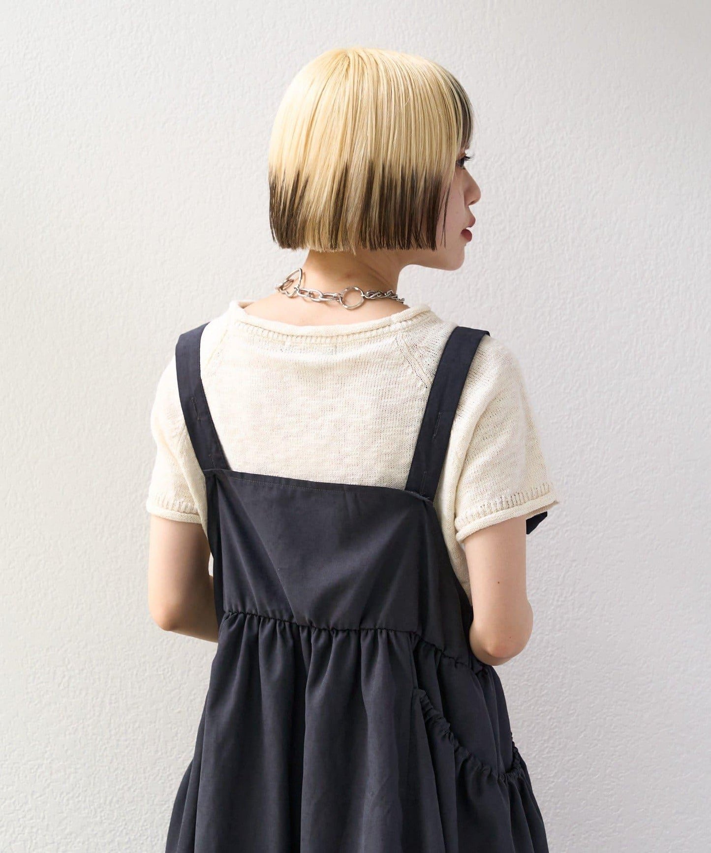 I LOVE 字母針織上衣