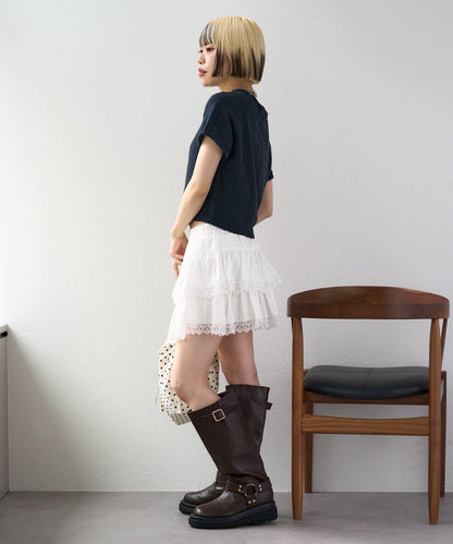 I LOVE 字母針織上衣