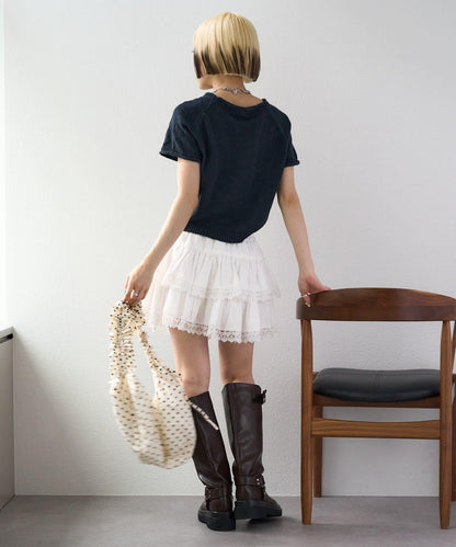 I LOVE 字母針織上衣