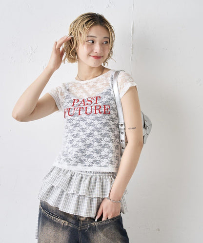 WHO'S WHO gallery FUTURE 蕾絲T恤