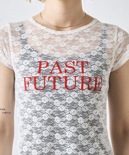 WHO'S WHO gallery FUTURE 蕾絲T恤