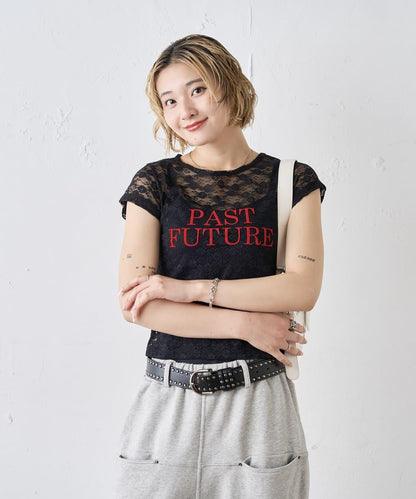 WHO'S WHO gallery FUTURE 蕾絲T恤