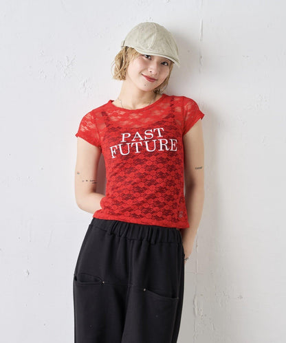 WHO'S WHO gallery FUTURE 蕾絲T恤