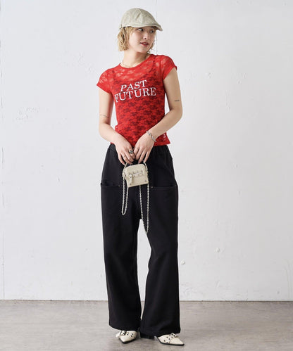 WHO'S WHO gallery FUTURE 蕾絲T恤