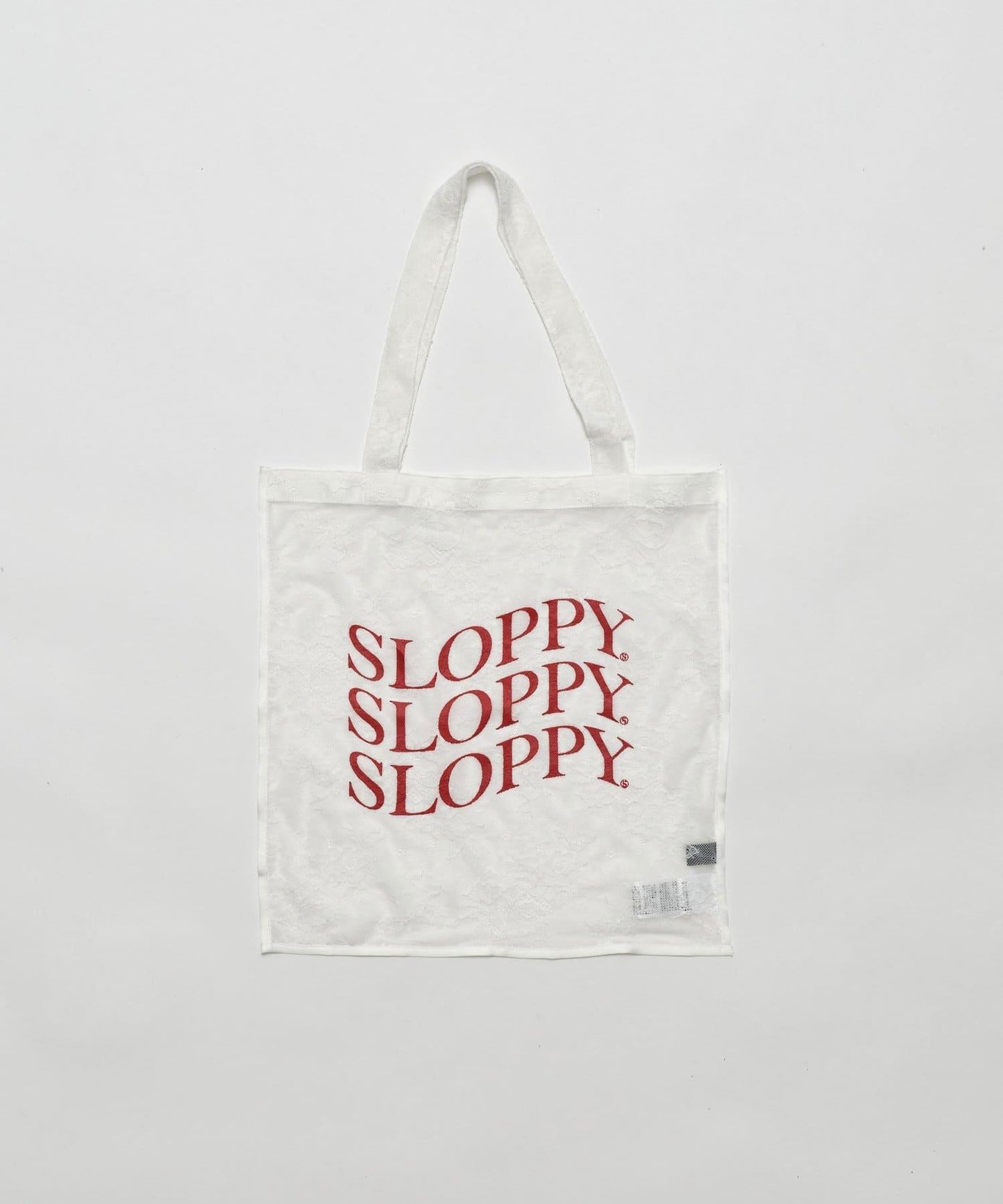 WHO'S WHO gallery SLOPPY 蕾絲托特包