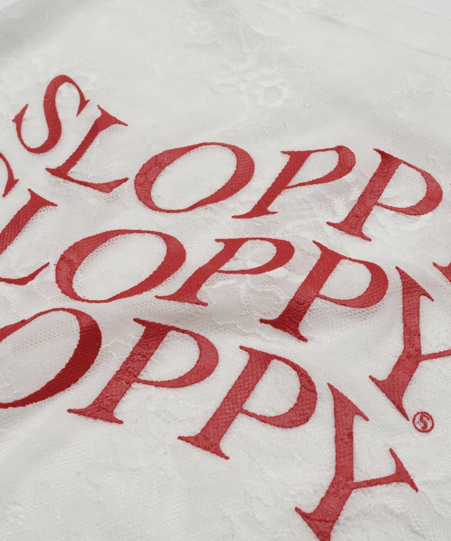 WHO'S WHO gallery SLOPPY 蕾絲托特包