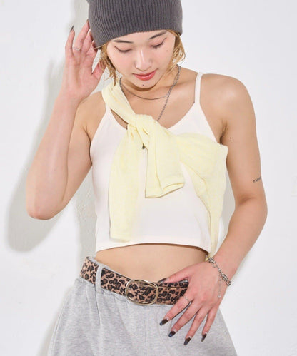 WHO'S WHO gallery 帶胸墊吊帶背心