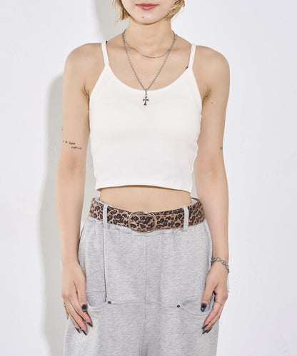 WHO'S WHO gallery 帶胸墊吊帶背心