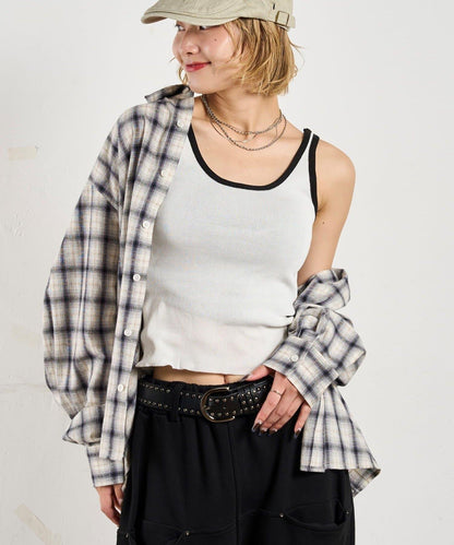 滾邊針織吊帶 6色可選