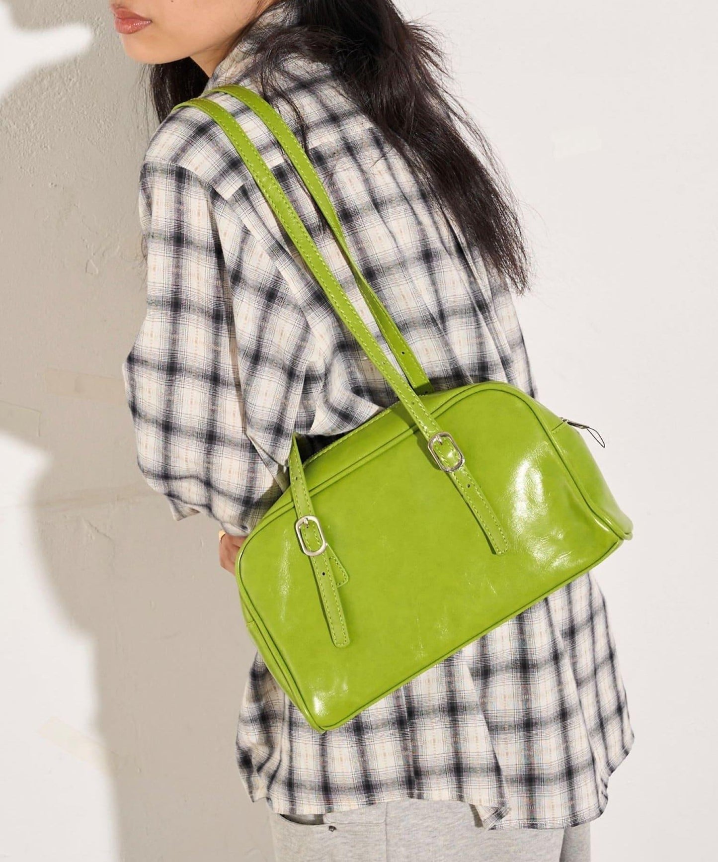 迷你單肩波士頓包