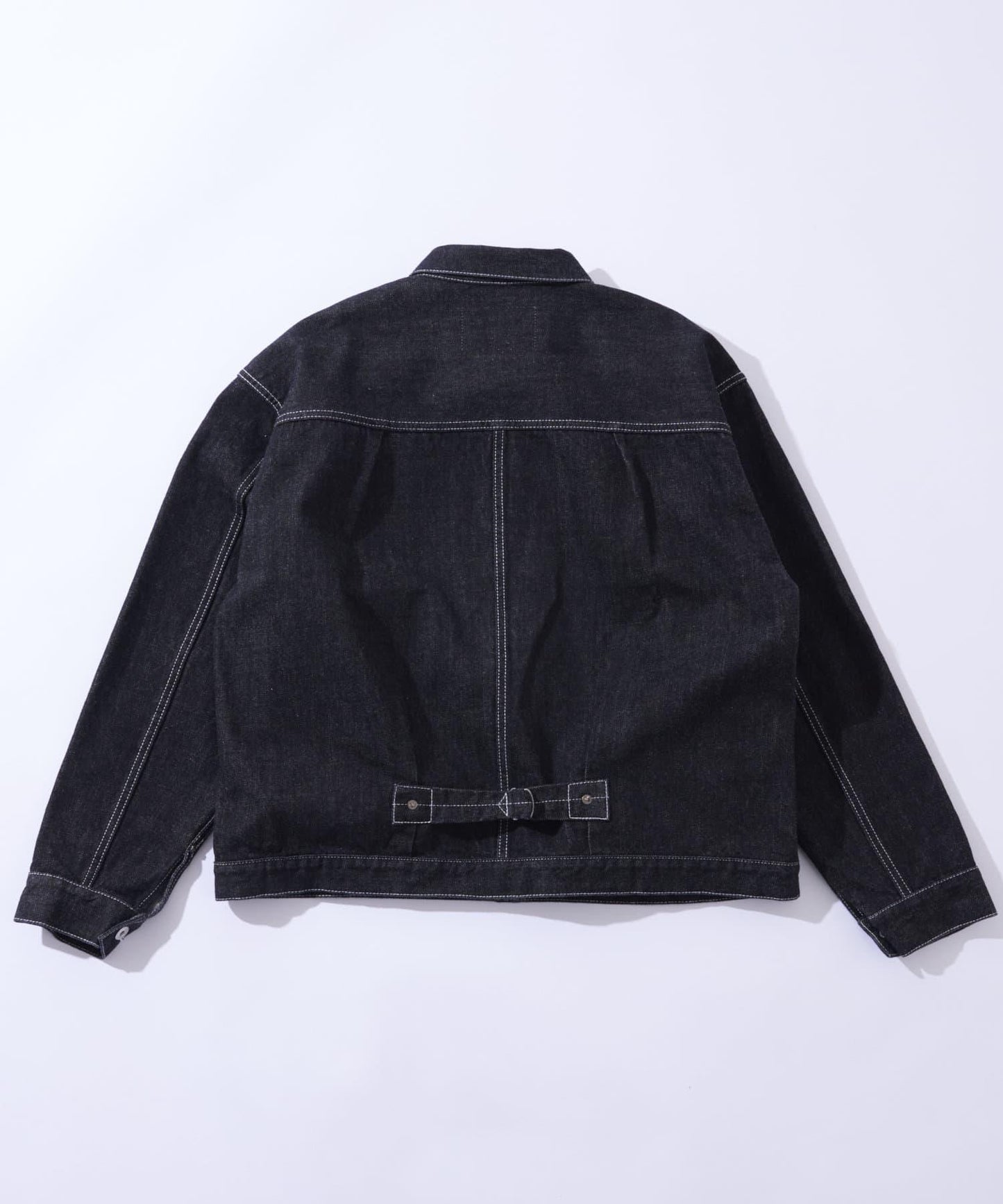 WHO'S WHO gallery 黑色牛仔夾克 日本製