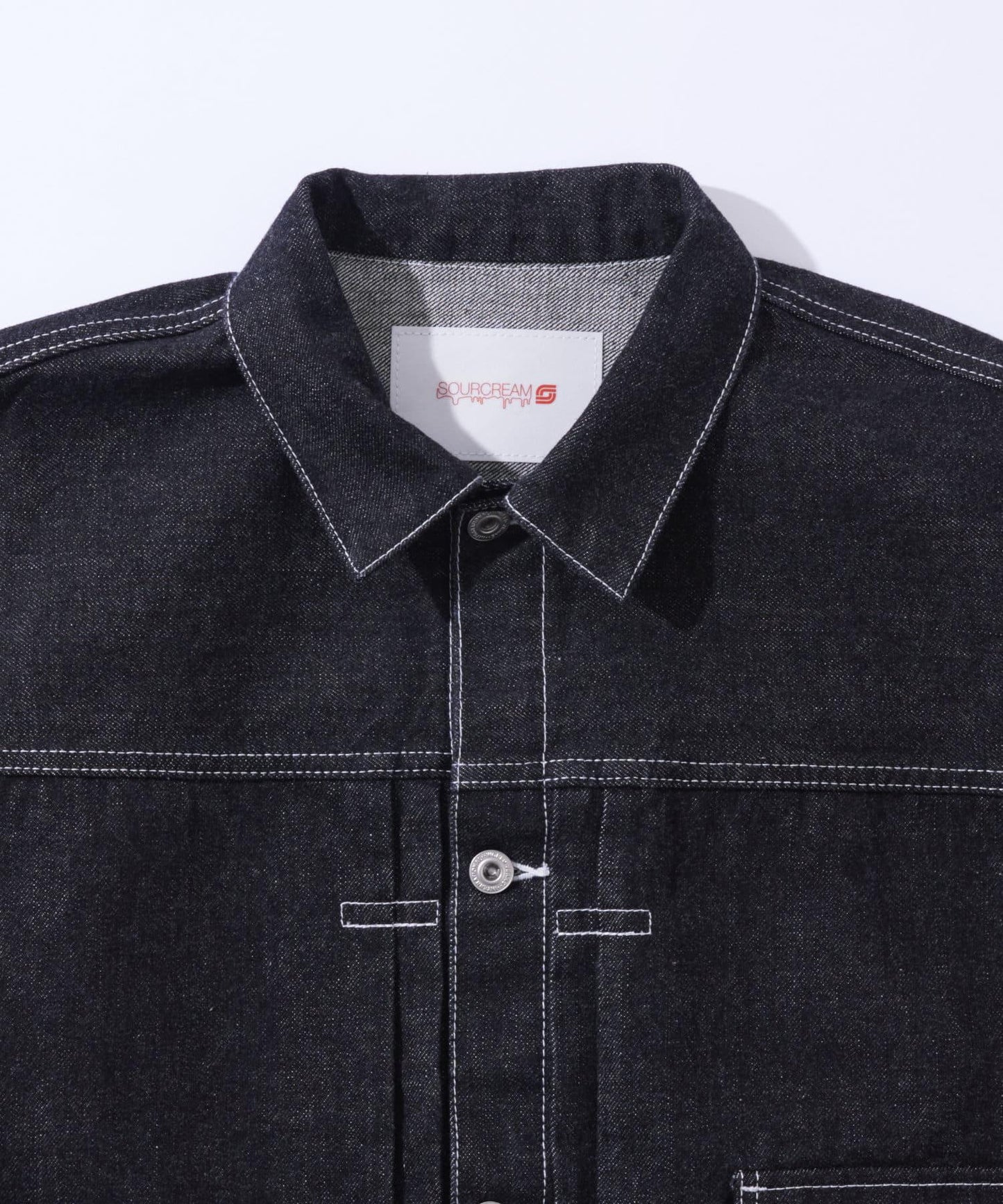 WHO'S WHO gallery 黑色牛仔夾克 日本製