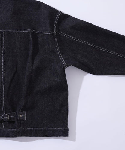 WHO'S WHO gallery 黑色牛仔夾克 日本製