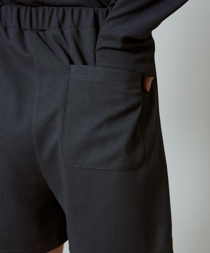 荷葉邊設計 開衫短褲 套裝