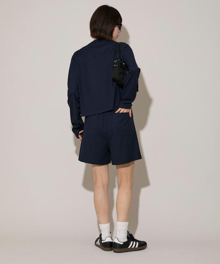 荷葉邊設計 開衫短褲 套裝