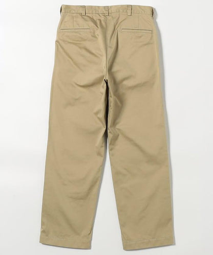 Wide Straight Chino Pants S25SC079 寬鬆直筒斜紋棉布褲