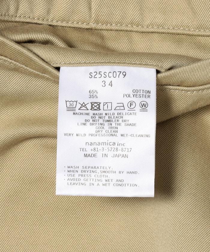 Wide Straight Chino Pants S25SC079 寬鬆直筒斜紋棉布褲