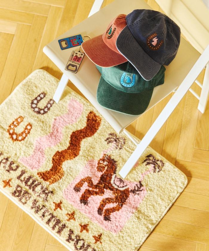 TOYAMEG 馬圖案入戶門墊