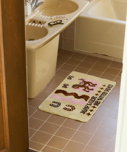 TOYAMEG 馬圖案入戶門墊