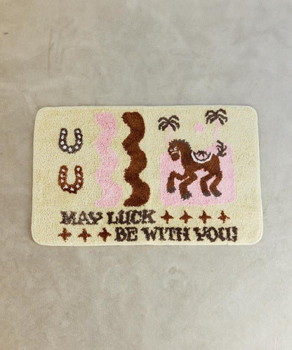 TOYAMEG 馬圖案入戶門墊