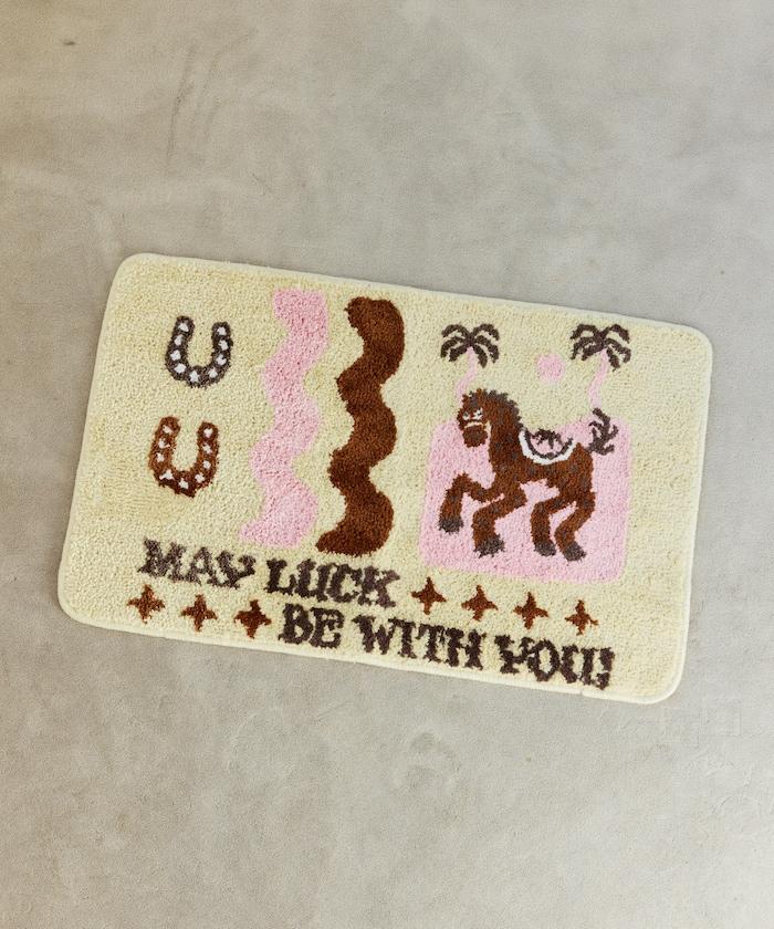 TOYAMEG 馬圖案入戶門墊