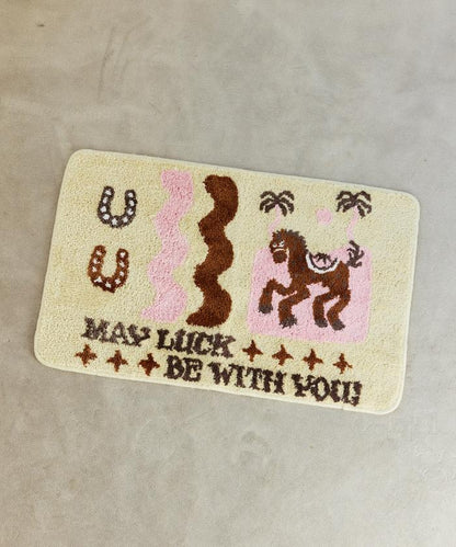 TOYAMEG 馬圖案入戶門墊