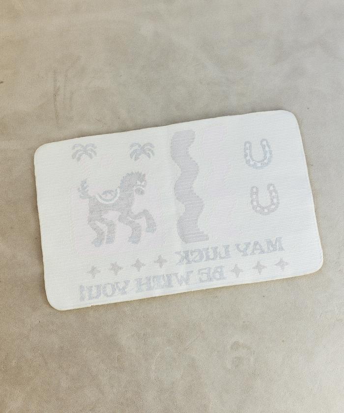 TOYAMEG 馬圖案入戶門墊