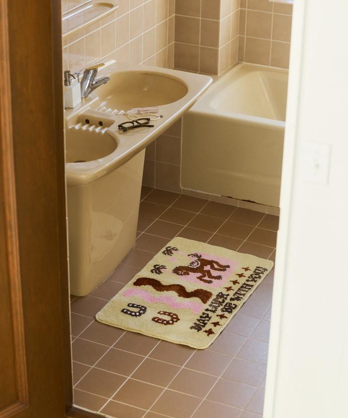 TOYAMEG 馬圖案入戶門墊