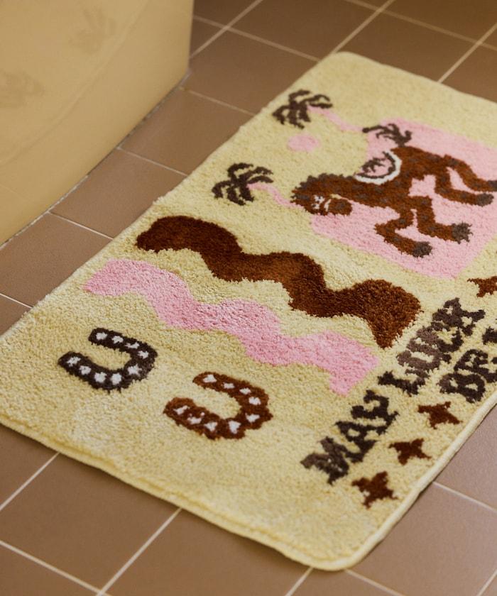 TOYAMEG 馬圖案入戶門墊