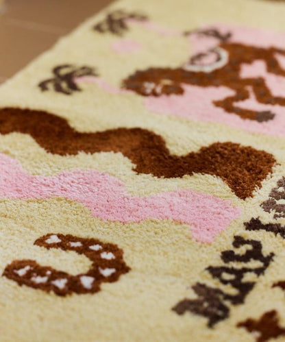 TOYAMEG 馬圖案入戶門墊