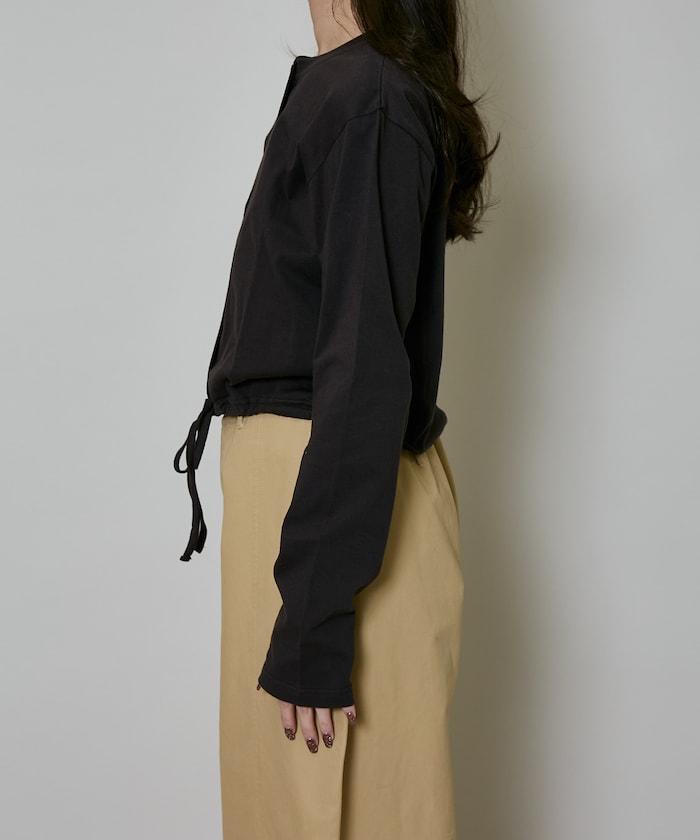 抽繩設計 針織開衫