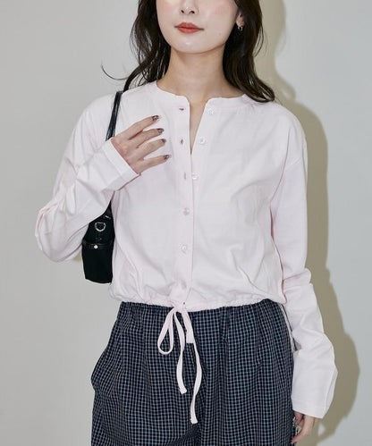 抽繩設計 針織開衫