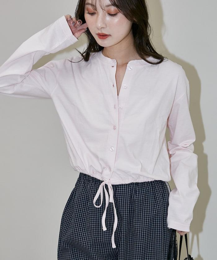 抽繩設計 針織開衫