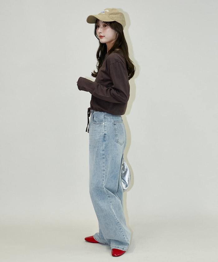 抽繩設計 針織開衫