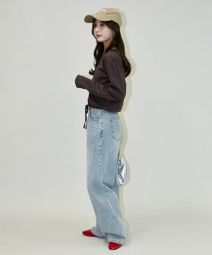 抽繩設計 針織開衫