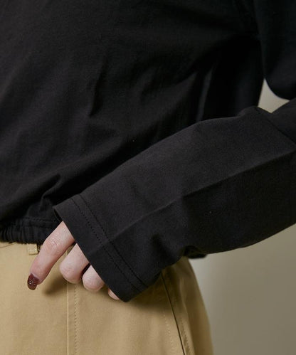 抽繩設計 針織開衫