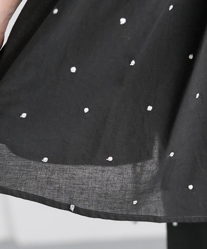 印度風亮片點點刺繡 後背開口 罩杯吊帶上衣（可搭配成套）