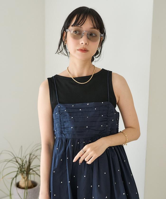 印度風亮片點點刺繡 後背開口 罩杯吊帶上衣（可搭配成套）