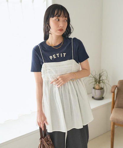 印度棉薄紗 後開口設計 吊帶背心