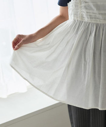 印度棉薄紗 後開口設計 吊帶背心