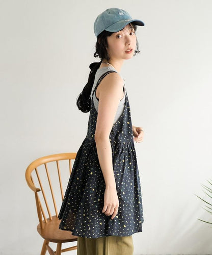 印度風 交叉設計 吊帶 罩衫